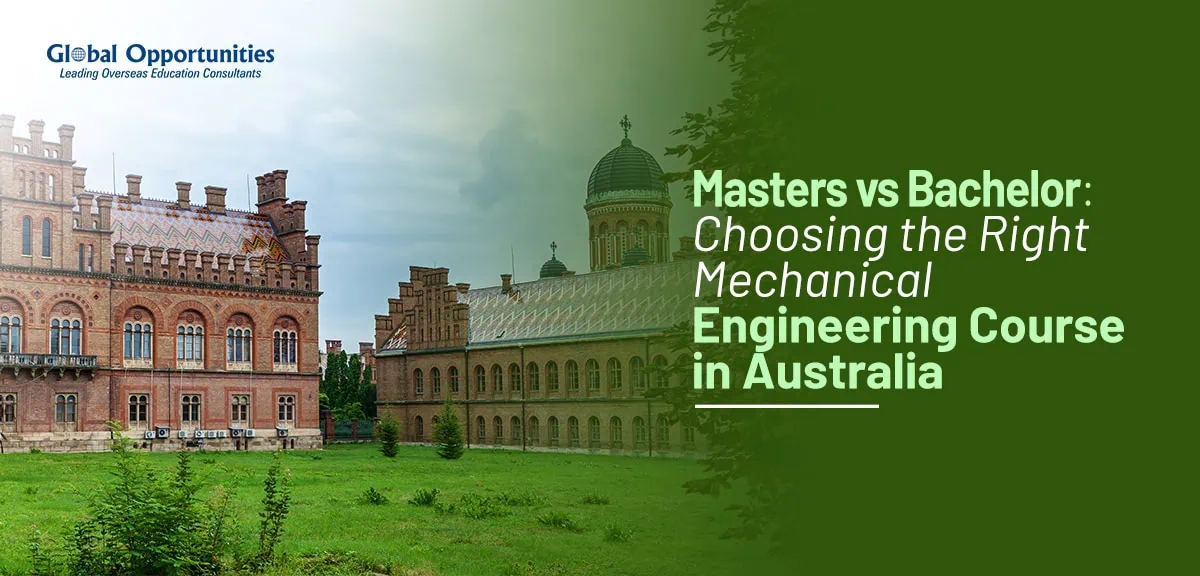 Masters vs Bachelor: Choosing the Right Mechanical Engineering Course in Australia